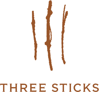 Three Sticks logo